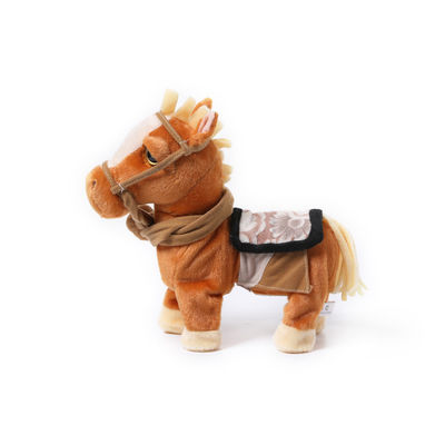Enthäuten Sie freundlichen elektrischen Bewegungs-Kurzschluss-Plüsch Pony Toy