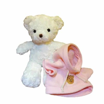 Ungiftige weiche Teddy Bear Plush Toys In Strickjacke ODM