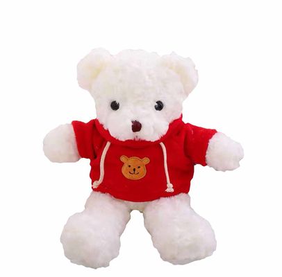Ungiftige weiche Teddy Bear Plush Toys In Strickjacke ODM