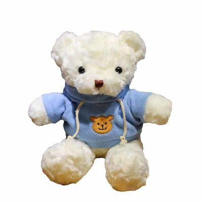 Ungiftige weiche Teddy Bear Plush Toys In Strickjacke ODM
