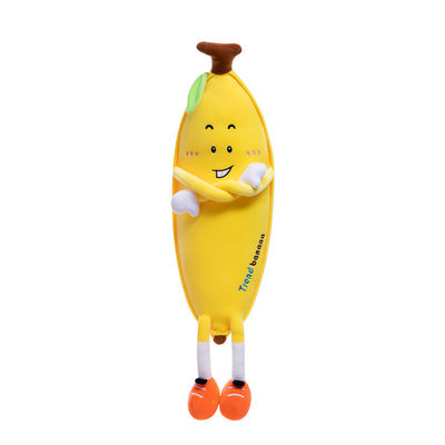 Plüsch-Ausgangsdekoratives Wurfs-Kissen mit Bananen-Entwurf