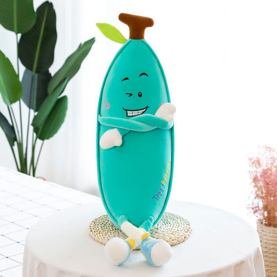 Plüsch-Ausgangsdekoratives Wurfs-Kissen mit Bananen-Entwurf