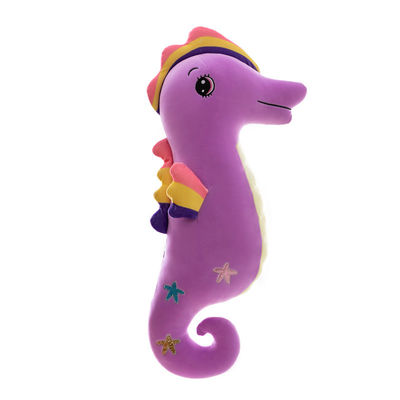 Gefülltes Karikatur-Seahorse angefülltes Spielzeug ODM pp. Baumwolle