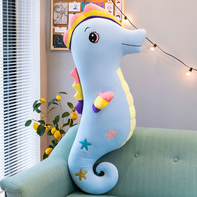 Gefülltes Karikatur-Seahorse angefülltes Spielzeug ODM pp. Baumwolle