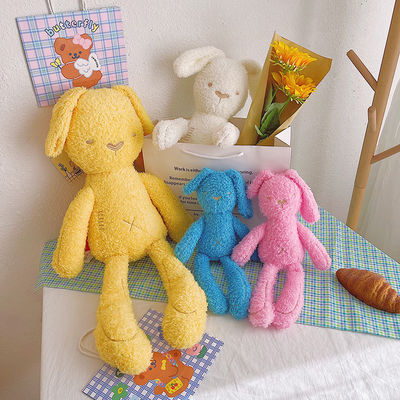 Flaumige Karikatur Bunny Stuffed Animal 30cm mit pp.-Baumwollfüllung