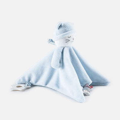 Haut-freundliche Baby-Sicherheits-Decke 50x70cm mit Tierplüsch-Spielzeug