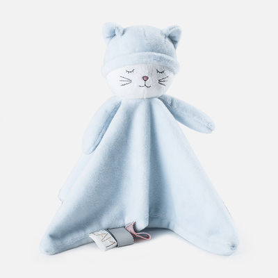 Haut-freundliche Baby-Sicherheits-Decke 50x70cm mit Tierplüsch-Spielzeug