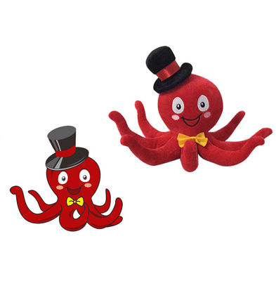 Füllungs-Plüsch-Unternehmens-Maskottchen-Geschenke 3D pp. Baumwoll