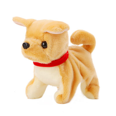 Geruchlose 20cm Vocalizing Hundeplüsch-Puppe für Kinder