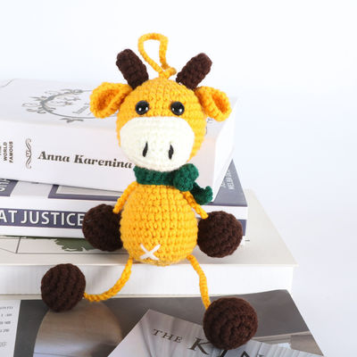 Lebensechtes Polyester angefüllte handgemachte Häkelarbeit-Puppe