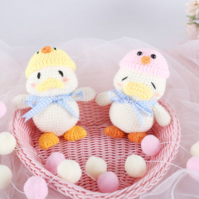 Lebensechtes Polyester angefüllte handgemachte Häkelarbeit-Puppe