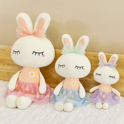 Angefüllter Plüsch Bunny Doll As Girls Gift ODM pp. Baumwolle