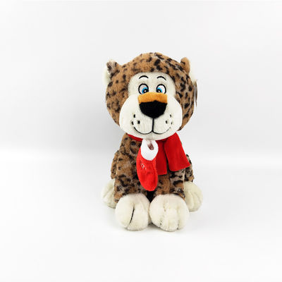Baumwolle EN71 25cm pp., die Jaguar-Plüsch Toy As Festive Gift füllt