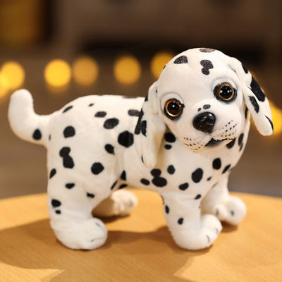 Pp.-Baumwolle füllte kurzes Plüsch-Simulations-Hundespielzeug 20cm