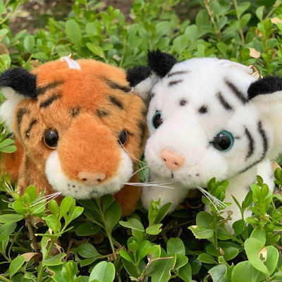 Simulations-Sibirier Tiger Plush Doll EN71 15cm