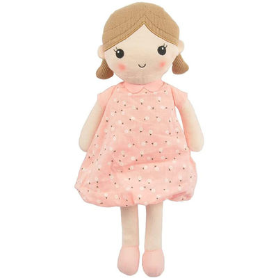 Rock-Karikatur-Mädchen-Plüsch-Puppe 38cm ASTM tragende