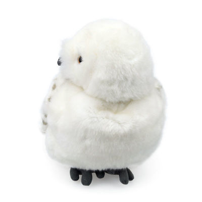 Waschbarer Kopf drehbares weißes Owl Plush Toy der Maschinen-EN71