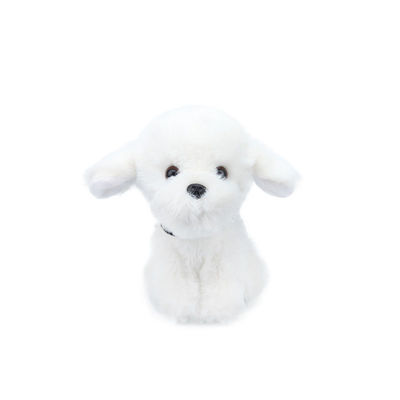 Weißer Plüsch Toy For Children Comfort ODM 25cm Hunde
