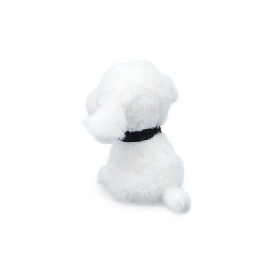 Weißer Plüsch Toy For Children Comfort ODM 25cm Hunde