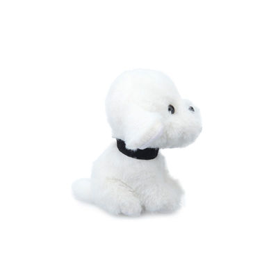 Weißer Plüsch Toy For Children Comfort ODM 25cm Hunde