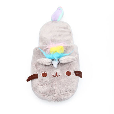 Nicht allergienherbeiführendes kurzes Plüsch-Haus-Pantoffel ODM für Erwachsene