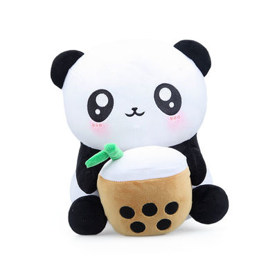 Angefüllte pp.-Baumwolle milk Tee-Schale Panda Plush Toy