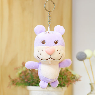 Karikatur-Tierkreis-Tiger Plush Toy ODM der pp.-Baumwollfüllungs-12cm