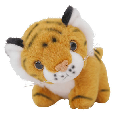 Simulations-Tiger Stuffed Doll With Polypropylene-Baumwollfüllung EN71 25cm