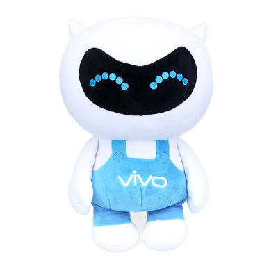 ISO9001 bescheinigte Vivo-Unternehmensmaskottchen-Plüsch-Spielzeug 30cm
