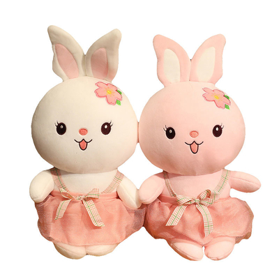 25cm reizendes sitzendes Kaninchen-Plüsch-Puppen-Spielwaren Soem