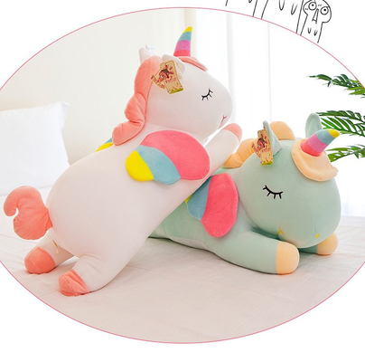 35cm Polypropylen-Baumwolle füllte Unicorn Plush Toy For Kids an