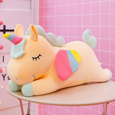 35cm Polypropylen-Baumwolle füllte Unicorn Plush Toy For Kids an