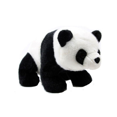 Kundenspezifische Haut freundlicher Panda Plush Toy No Fading, der 100% pp. Baumwolle sitzt