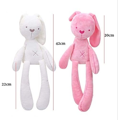 Maschinen-waschbarer angefüllter Plüsch-langohriger Bunny Toy As Children-' s-Geburtstags-Geschenk