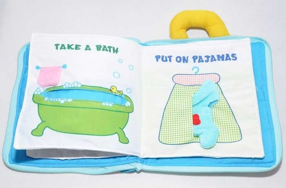 Früherziehung des Plüsch-3D bucht 20x25cm für Baby