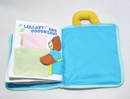 Früherziehung des Plüsch-3D bucht 20x25cm für Baby