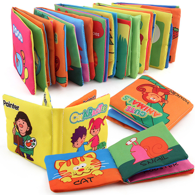 Früherziehung des Plüsch-3D bucht 20x25cm für Baby