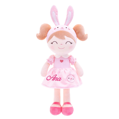 Reizendes Mädchen, das Baumwollfüller 25cm der Anime-Plüsch-Spielwaren-pp. für Geschenke kleidet