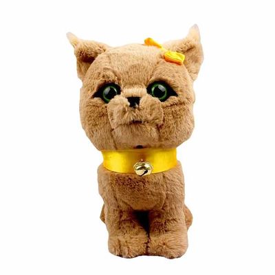 Kundengebundene nette Cat Stuffed Plush Toy 25cm für Baby