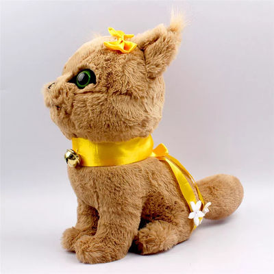 Kundengebundene nette Cat Stuffed Plush Toy 25cm für Baby