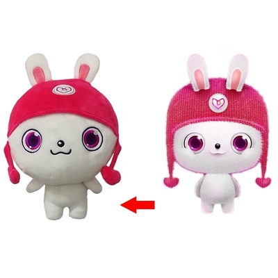 Kawaii-Plüsch füllte Bescheinigung Bunny Toy Withs EN71 an