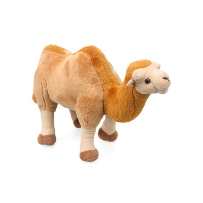 Neues Kamel-Plüsch-Spielzeug Soem kundenspezifischer Logo Simulation der Entwurfs-Puppen-35cm nettes