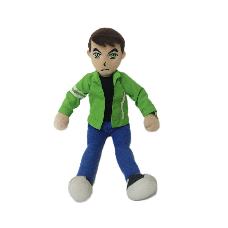 35cm füllte grüner Sport-Puppen-Plüsch Spielwaren bunten netten weichen Toy Gift an