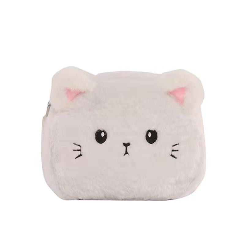 12*20cm netter kleiner Rucksack Prinzessin-Girl Cross Body Cat Plush Bag Fluffy Baby