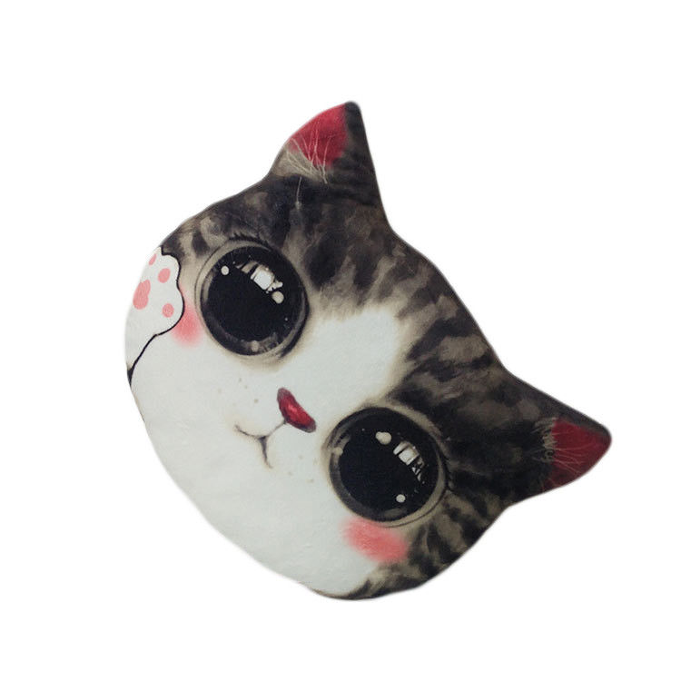 3D, das Plüsch Cat Pillow Meow Star Plush Sofa Cushion Plush Home Decor druckt