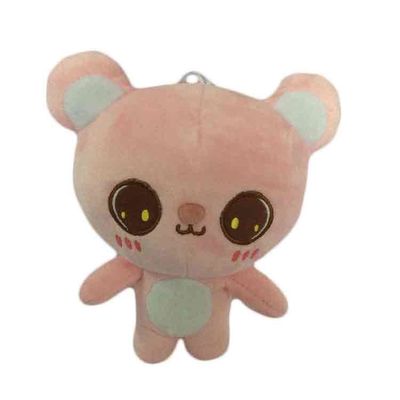 Kinderrosa-Cat Soft Toy With Suctions-Schale füllte Plüsch-Spielwaren kundengebundenes Geschenk an