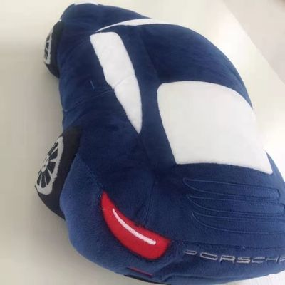 30cm Polizei-Porsche-Auto-Plüsch spielt Kinder, die weiche Kissen-Kinder sich darstellen