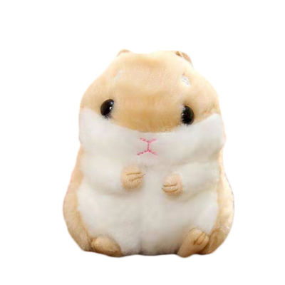 Hängendes Geburtstags-Geschenk Mini Plush Doll Chubby Hamster Plush Keychain Bags