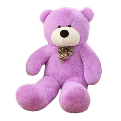 1.2m purpurrotes großes Teddy Bear Doll Wedding Birthday Geschenk