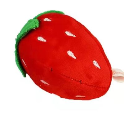 10cm Karikatur-Erdbeerplüsch-hängendes weiches Toy Keyring For Car Birthday-Geschenk